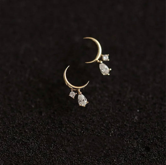 Zama Moon & Stars Earrings